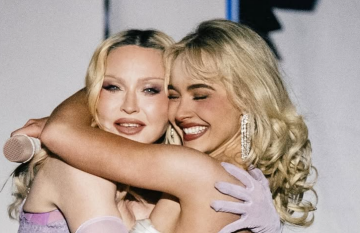 Сабрина Карпентер и Мадонна, фото из соцсетей певицы