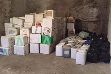Підпільний цех агрохімікатів викрили на Черкащині (фото)