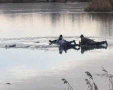 У Харкові чоловік провалився під лід, фото: соціальні мережі