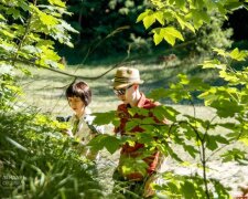 Інсталяція «Кленовий лист» у парку Знесіння у Львові