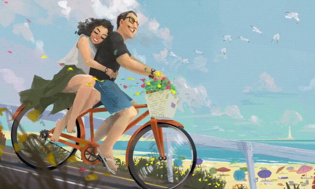 Любов - арт, скріншот: YouTube