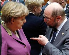 Меркель обезголовила Шульца на обкладинці Charlie Hebdo