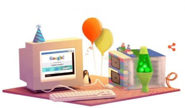 Сьогодні Google святкує день народження