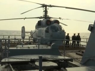 Крейсер "Москва", фото: скріншот з відео