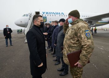 Зеленский в Запорожье, фото ОПУ