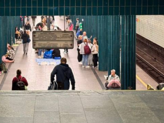 Метро, ​​укрытие, фото из соцсетей
