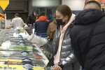 Супермаркеты перед Новым годом, скриншот