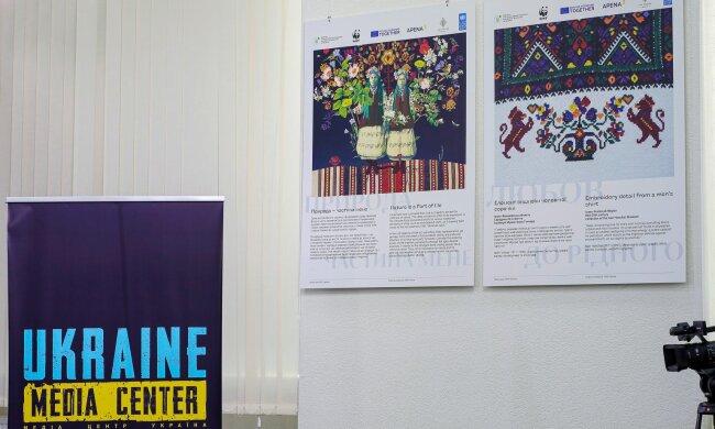 Природа і культура: обличчя української ідентичності – до другої річниці повномасштабного вторгнення рф в Україну в Укрінформі відкрили виставку