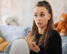 Ксенія Мішина на інтерв'ю у Слави Дьоміна, скріншот: YouTube