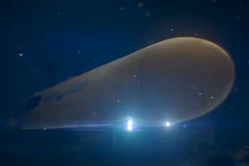Подводный беспилотник, скрин видео blueoceanseismic