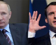 Переговори Путіна і Макрона: журналісти влаштували "фаєр-шоу"