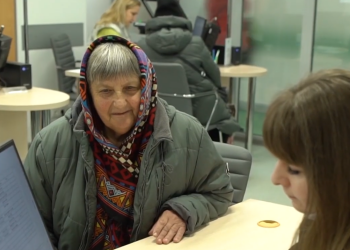 Пенсионерка. Фото: скрин youtube