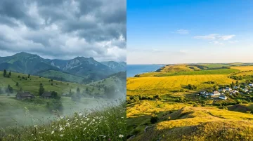 Погода в Украине, дождь и гроза