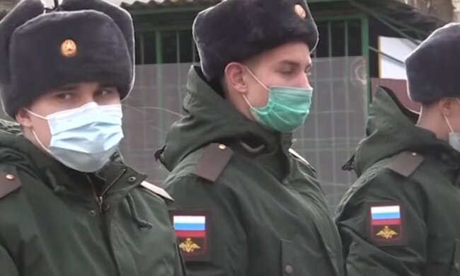 Российские оккупанты, фото: скриншот из видео