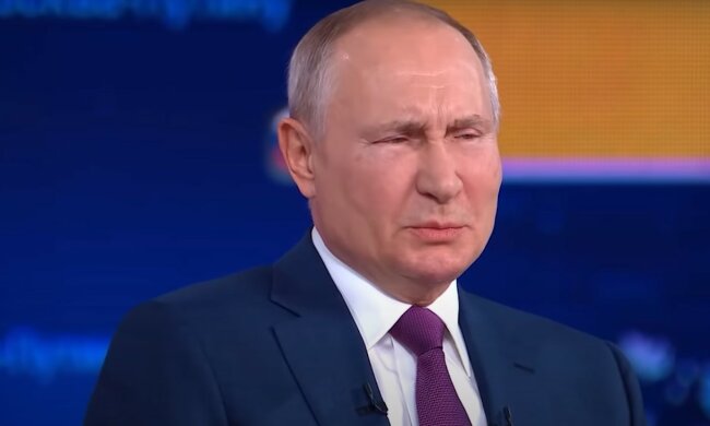 Володимир Путін, скріншот з відео