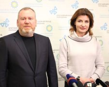 Валентин Резниченко и Марина Порошенко