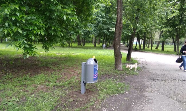 Днепровские вандалы устроили переполох в одном из парков города — "Даже стыдно смотреть"