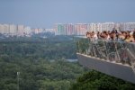 Міст Кличка знову репнув: безстрашні кияни зловили ПП на камеру