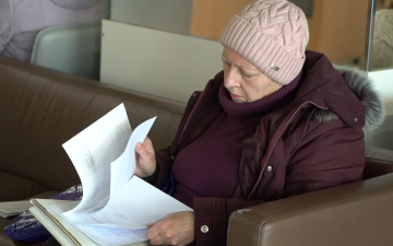 Пенсионерка. Фото: скрин youtube