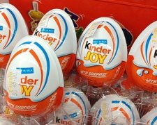 Мужчина украл из магазина 21 Kinder