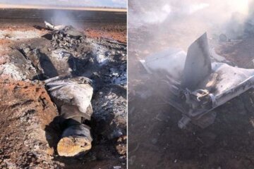 Восемь человек пострадали, когда ракета упала