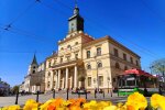 Украинский флаг снят с мэрии Люблина