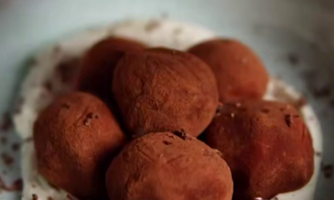 Шарики тирамису, кадр из видео