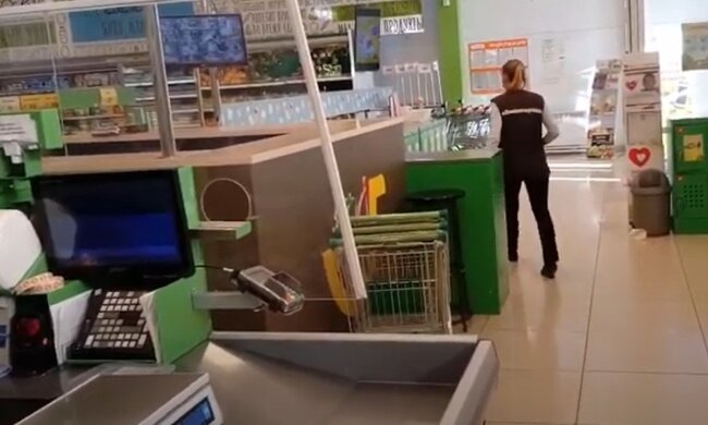 Супермаркет, кадр з відео, зображення ілюстративне: YouTube