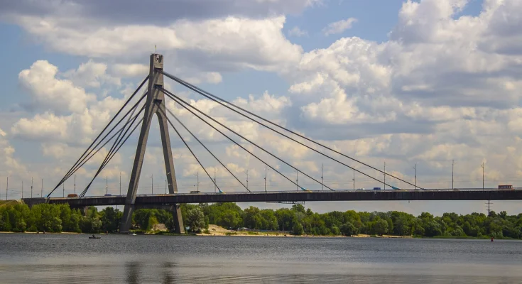 Північний міст у Києві — обмеження руху 25 липня