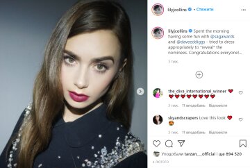 Лили Коллинз, instagram.com/lilyjcollins