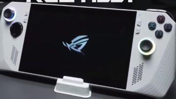 Портативная игровая консоль Asus ROG Ally. Фото: Youtube