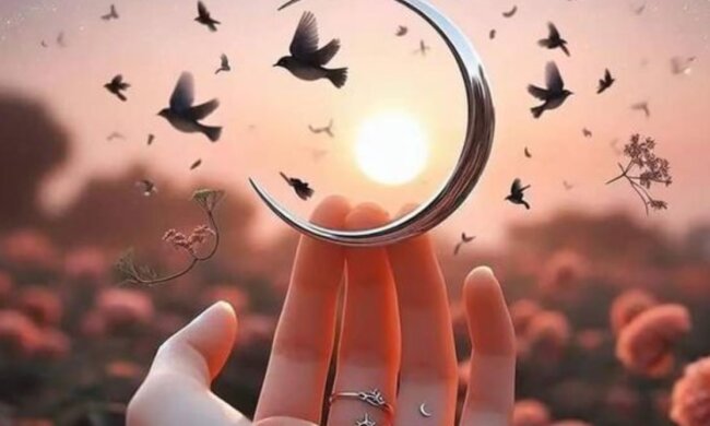 Лунное затмение, изображение: Pinterest