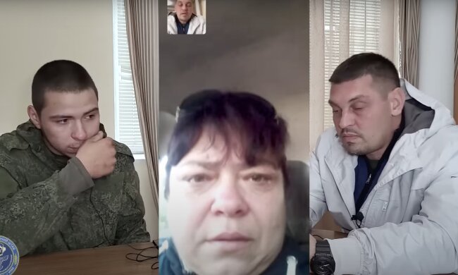 Полонений окупант, скріншот: YouTube