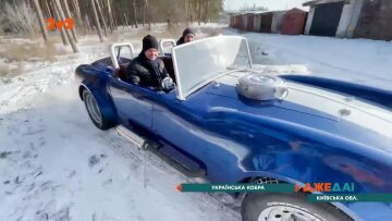 Вчитель фізкультури зібрав копію Shelby Cobra 1968, кадр з репортажу джедаї: YouTube