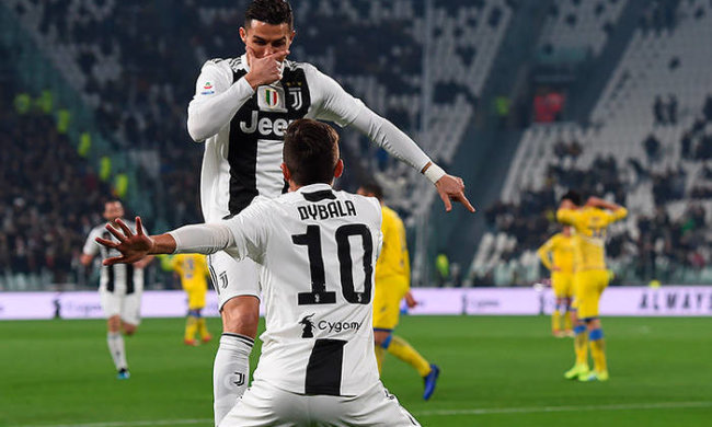 Звезды Ювентуса нетрадиционно отпраздновали голы