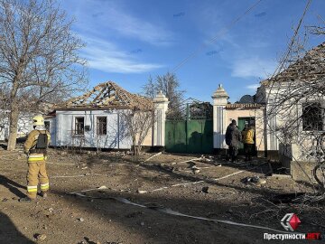 Последствия удара по Николаеву. Фото: Преступности.Нет