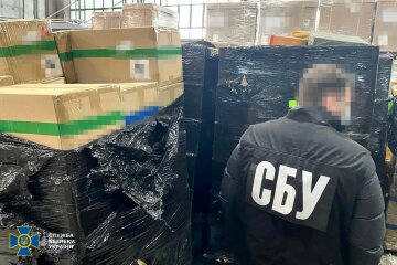 СБУ викрила рекордну партію контрафактної продукції. Фото: ssu.gov.ua