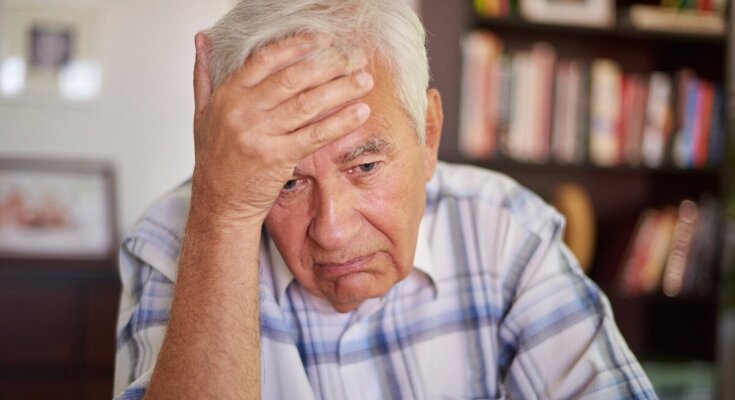 Печальный пенсионер