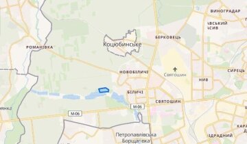 Участок под застройку на карте