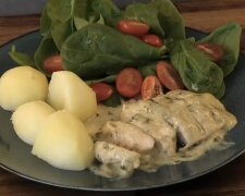Куриная грудка в медово-горчичном соусе: фото скрин Ютуб