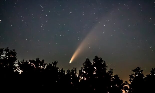 Комета, скриншот: YouTube