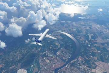 Microsoft Flight Simulator, скріншот гри