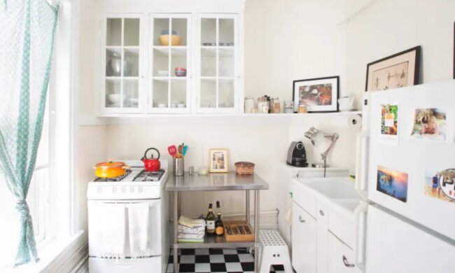 Необорудованная кухня / фото: apartment therapy