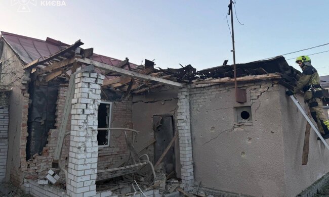 Наслідки атаки РФ на Святошинський район Києва 29 серпня