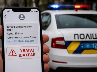 Фейкові штрафи від імені поліції