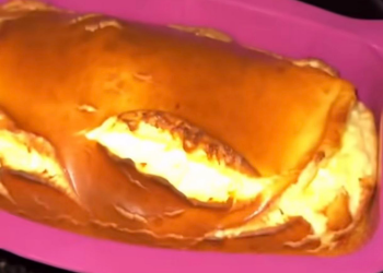 Ніжна сирна запіканка без борошна, манки та масла: фото скрін рецепту