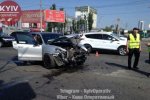 Масштабна аварія паралізувала столичний проспект Бандери