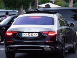 Mercedes-Maybach харьковского мажора. Фото: Украинская правда