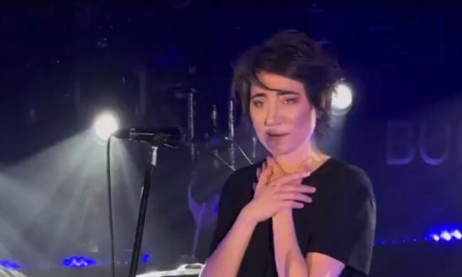 Земфіра, скріншот з відео