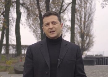 Володимир Зеленський, скріншот з відео